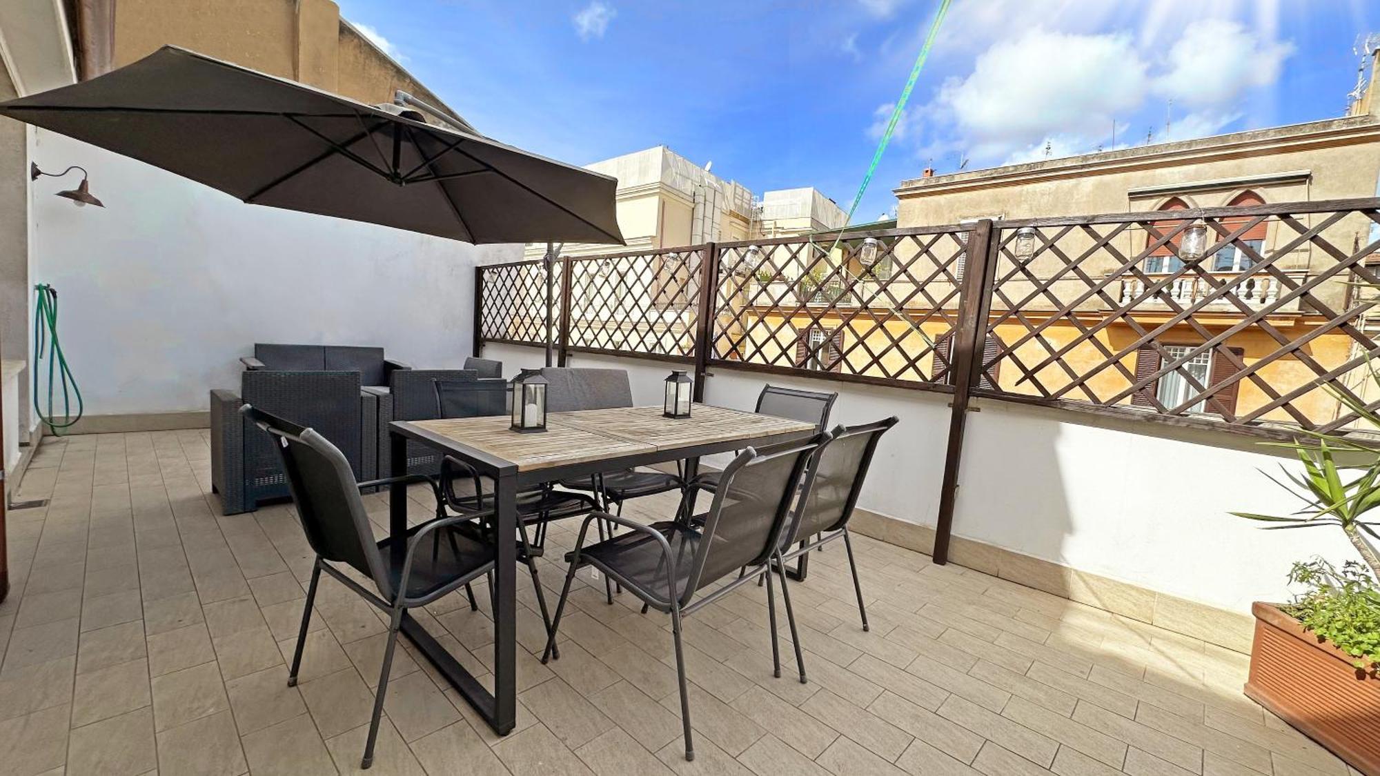 Rome Apartment With Terrace Autonomous Esterno foto